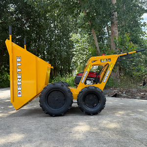 Mini-dumper Derette T25, capacité 300 kg, 4x4, <span class=keywords><strong>moteur</strong></span> essence, <span class=keywords><strong>brouette</strong></span> motorisée pour la construction, le jardin, prix usine - Product Image 5