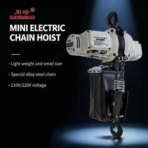 Palans électriques à chaîne KAWASAKI 110 V ou 220 V, équipement de levage, palan électrique à câble pour la fabrication en usine - Product Image 2