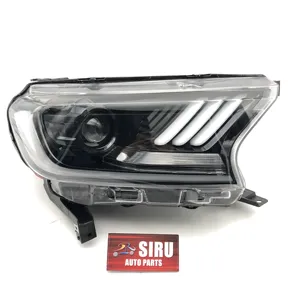 SIRU New Auto Parts 24V 1 Set LED Car Headlights 100% Fitment for Ford Ranger