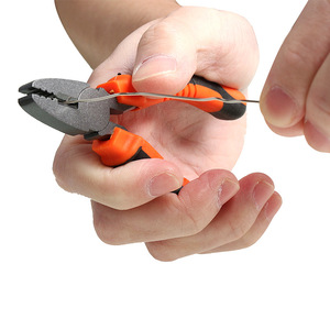 New Design Multi-Functional Stainless Steel <b>Wire</b> Hand <b>Tool</b> <b>Crimping</b> Pliers 4.5 Inch Fish Booms Fishing XP101 - Product Image 2