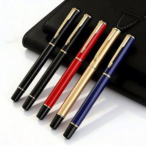 Promotional High-grade Metal Gel <b>Pens</b> Wholesale Luxury Slim Signature <b>Pens</b> with Custom logo Suitable for Corporate Advertising - Product Image 1