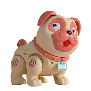 Jouet Éducatif Électrique pour Chien, Interactif, qui Marche, Pulvérise, Chante, Danse, avec Lumières et Musique, en Plastique, Animal de Dessin Animé - Product Image 1