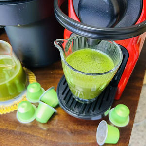 Vente en gros Dosettes de thé à saveur de poudre de Matcha Capsules de thé blanc Dosettes de poudre de Matcha de collagène pour <span class=keywords><strong>Nespresso</strong></span> - Product Image 2