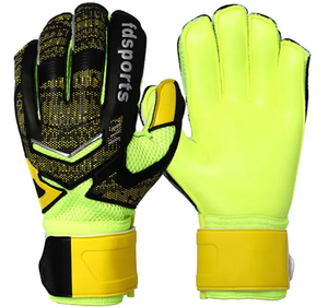 Venta al por mayor <span class=keywords><strong>de</strong></span> fábrica Guantes <span class=keywords><strong>de</strong></span> portero <span class=keywords><strong>de</strong></span> fútbol <span class=keywords><strong>de</strong></span> látex grueso profesional - Product Image 3