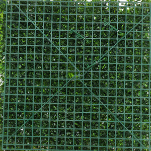 Pared de Plantas Artificiales Verdes de 50cm*50cm, Moldeado por Inyección de Plástico, Decoración del Hogar, Accesorios de Fotografía, Ecológico - Product Image 1