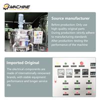 Réservoir mélangeur de réacteur de shampooing de mélange de gel douche de capacité personnalisée machine de fabrication de détergent de savon liquide de lavage de main équipement de mélange