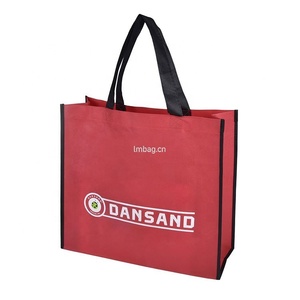 ถุงช้อปปิ้งพลาสติกไม่ทอ PP พิมพ์แบบกำหนดเองใช้ซ้ำได้ - Product Image 1