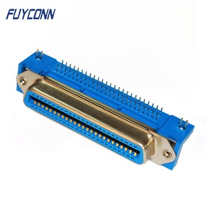 Rj21 r/A 2.16 mét Pitch nối 50pin 36pin 24Pin 14pin, Champ PCB góc bên phải 50pos centronic Nữ kết nối - Product Image 2