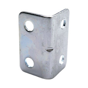 Pièce de fixation d'angle <span class=keywords><strong>en</strong></span> acier au carbone personnalisé, zingué, utilisée pour renforcer la connexion à angle droit des meubles - Product Image 5