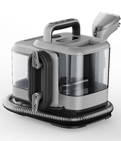 Aspirateur Électrique Compact Humide/Sec Portable à Vapeur pour Nettoyage des Taches sur Tapis et Canapés