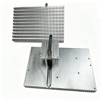 Jig Mesin Presisi untuk Pemesinan Logam dengan Modul Penjepit & Penentuan Posisi, Pelat Dasar Persegi untuk Pengerjaan CNC Milling dan Drilling