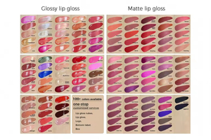 Kit de Brillo Labial Líquido Transparente Vegano de Alta Calidad, Mineral, Profesional, Brillante, Voluminizador, con Destellos, Mate, Resistente al Agua y de Larga Duración - Product Image 3