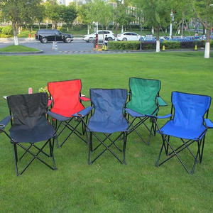 Ghế câu cá bãi biển ngoài trời gấp gọn bằng nhôm nhẹ có thể điều chỉnh, ghế cắm trại vải Oxford giá rẻ dành cho bãi biển, kho hàng - Product Image 1
