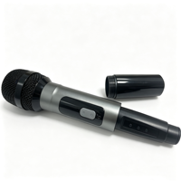 Microphone sans fil UHF professionnel JIN JUE JUX325 avec matériau métallique, portable pour karaoké, conférence, église, concert