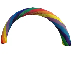 Arco-íris inflável para arco-íris, arco-íris inflável para venda