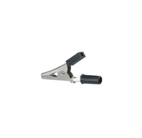 Pince crocodile en acier Offres Spéciales nickelé pinces crocodiles isolées pour batterie d'alimentation