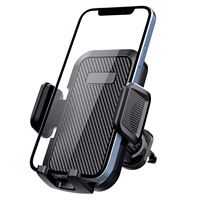 Venta al por mayor nuevo diseño de salida de aire del coche camión soporte para teléfono móvil tipo ventosa flexible Panel de instrumentos soporte para teléfono móvil