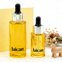Flacon compte-gouttes en verre de 10 ml avec diffuseur à bâtonnets pour huiles essentielles, sérums de soin et cosmétiques, avec boîte