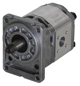 Bomba hidráulica de engranajes para excavadora nueva, de hierro fundido y aluminio, con bomba piloto y sistema de carga de aceite para motor de engranajes - Product Image 1
