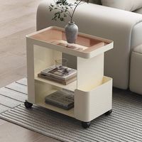 Table basse multifonctionnelle en métal et fer, design moderne, avec plateau en verre, pour salon et chambre à coucher