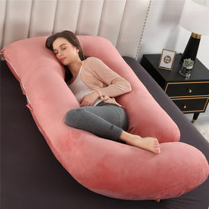 Oreiller de <span class=keywords><strong>grossesse</strong></span> en forme de U Oreiller complet de maternité pour les jambes arrière <span class=keywords><strong>et</strong></span> le ventre Coussin de protection latérale pour les femmes enceintes - Product Image 5