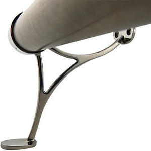 ZD Disponibile in Magazzino Nuovissimo Supporto Personalizzato in Ottone per Montaggio su Barra o Corrimano, Diametro 2 Pollici (50,8 mm), Lucidato - Product Image 3