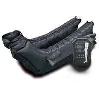 Bottes de massage de récupération par compression d'air VU Portable à 12 chambres, thérapie de récupération par massage d'air, masseur de jambes vibrant, machine de massage des jambes