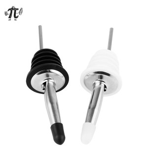 2025 Hot Người Bán Tái Sử Dụng Thép Không Gỉ Chai Rượu Vang <span class=keywords><strong>Pourer</strong></span> Rượu Dầu Ô Liu Dispenser Đổ Spout Bền Thân Thiện Với Môi Hiện Đại - Product Image 3