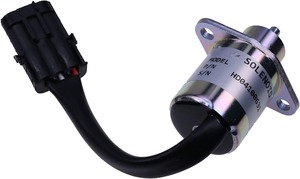 อะไหล่รถขุด OEM HongWang โซลินอยด์ดับเครื่องยนต์ดีเซล 12V รุ่น 2848A275 2848A279 สำหรับ PERKINS - Product Image 2