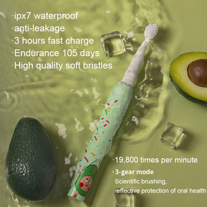 Cepillo de dientes eléctrico inteligente de dibujos animados para niños <span class=keywords><strong>Fairywill</strong></span>, directo de fábrica, venta al por mayor, cerdas suaves, impermeable, blanqueamiento de dientes para - Product Image 3