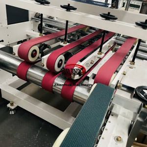 QZD yüksek performans son tasarım üstün kalite otomatik klasör yapıştırma makineleri yapmak için oluklu mukavva kutu - Product Image 2