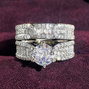 Exquisito Anillo de Compromiso Solitario de Lujo para Parejas, la Elección para Bodas - Product Image 5