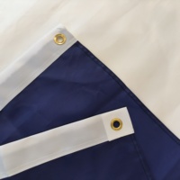 Drapeau brodé de l'État de New York des États-Unis, en tissu Oxford 210D