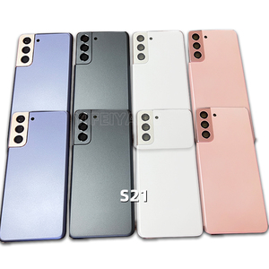 Couvercle arrière pour Samsung S21 S21u S21Ultra couvercle de batterie boîtier arrière panneau de porte remplacement - Product Image 2