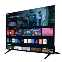 Téléviseur intelligent 65 pouces avec tuner numérique DVB-T2 S2 pour l'Afrique, le Nigéria, le Kenya, le Ghana, la Tanzanie, les hôtels, la maison, OEM, ODM, vente en gros