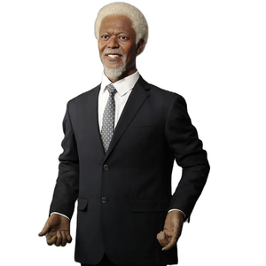 Figura di cera a grandezza naturale del <span class=keywords><strong>politico</strong></span> africano famoso su misura EH79 - Product Image 1