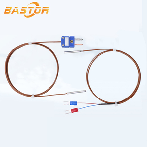 1mm 2mm 3mm thép không gỉ thăm dò cảm biến nhiệt độ <span class=keywords><strong>thermistor</strong></span> cặp nhiệt điện loại t cho nhiệt độ thấp Nitơ lỏng - Product Image 2