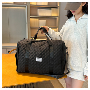 Ginzeal Big Luggage Travel <strong>Bags</strong> Luxury <strong>Suit</strong> Case Travelling <strong>Bags</strong> Custom Logo Multifunctional Quilted Cotton Gym Sport Duffel <strong>Bag</strong> - Product Image 5
