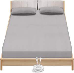 Sábana de puesta a tierra 400TC 5% fibra de plata 95% Sábanas de algodón Sábanas de puesta a tierra ajustables - Product Image 1