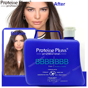 Grosir Protein Keratin Protein Brazil, plastik Nano Protein Brazil pelurus rambut Keratin perawatan rambut rusak - Product Image 4
