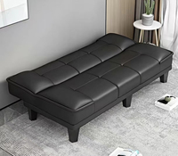 Klappbares Verstellbares Schlafsofa 2-in-1 Konvertierbares Sofa für Wohnzimmer Kleine Wohnung 2-3-Sitzer Schlafcouch