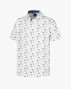 Diseño bordado deportes transpirable que absorbe la humedad sublimación poliéster Spandex 240 gramos Golf Polo camiseta logotipo personalizado - Product Image 6