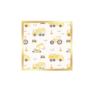 DAMAI - Juego de Decoración para Fiestas Infantiles, Platos y Vasos de Papel con Diseño de Camión, Juego de Artículos de Papel Sencillos y Frescos - Product Image 5