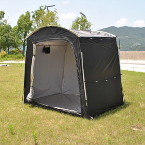 Tente de stockage de housses de vélo d'extérieur, tente Oxford 210D imperméable <span class=keywords><strong>pour</strong></span> <span class=keywords><strong>4</strong></span>-5 <span class=keywords><strong>vélos</strong></span>, abris extérieurs <span class=keywords><strong>pour</strong></span> <span class=keywords><strong>vélos</strong></span>, moto - Product Image 5