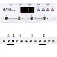 Pédale de contrôleur multi-effets pour guitare et basse MOOER L6 MKII avec commutateur - Fabriqué en Chine