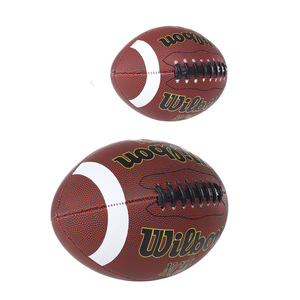 Balón <span class=keywords><strong>de</strong></span> Fútbol Americano/Rugby Profesional <span class=keywords><strong>de</strong></span> Alta Gama, Personalizado con Logotipo, <span class=keywords><strong>en</strong></span> Cuero Compuesto <span class=keywords><strong>de</strong></span> PU - Product Image 2