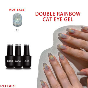 유기농 스파클 시리즈 반영구적 마그네틱 매니큐어 한국식 통기성 무독성 캣아이 젤 세트 개인 라벨 브랜드 - Product Image 4