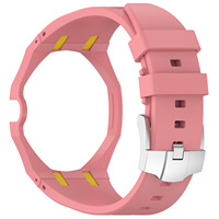 Correa de Silicona Integrada para el Reloj de Bolsillo Colaborativo AP Royal Oak X Swatch Edición Royal Pop, Hebilla de 20 mm