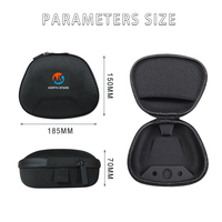 Sac Portable EVA pour manette de jeu PS5 sans fil Gamepad étui de rangement universel boîte d'accessoires de jeu de loisirs