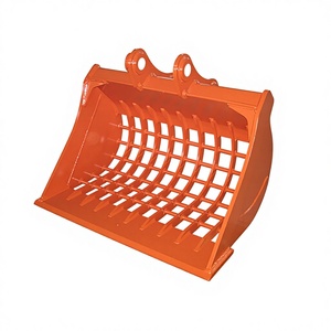 Skelett de godet tamiseur pour excavatrice 20-30 tonnes haute résistance, résistant à l'usure, pour le criblage de roches BUOCHUANG - Product Image 5
